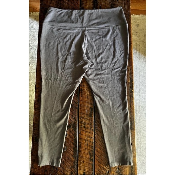 IMAN Ponte knit zippered ankle pull on leggings size 2X long - Picture 11 of 15